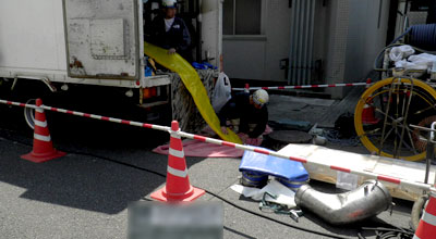 土木工事 埋設管路リニューアル